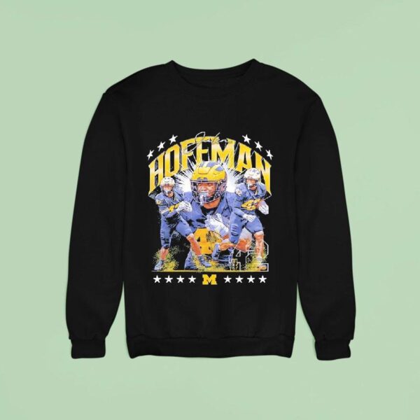 Jalen Hoffman Michigan Wolverines Football Vintage Sweatshirt