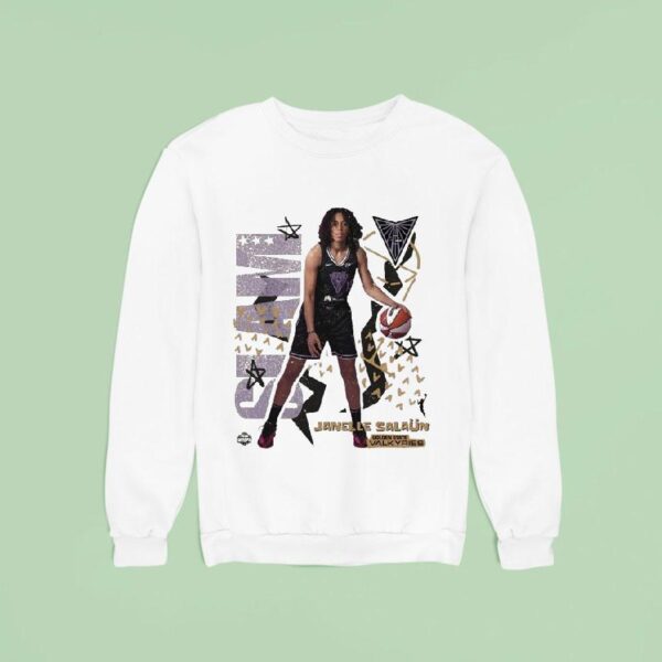Janelle Salaun Slam Golden State Valkyries Wnbpa Sweatshirt