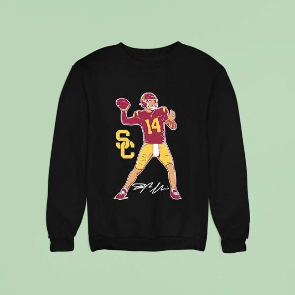 Jayden Maiava Superstar Pose Usc Trojans Sweatshirt