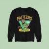 Jayden Reed Green Bay Packers Football Signature Cartoon Sweatshirt
