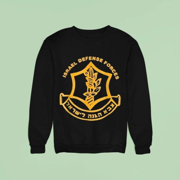 Jeffrey Epstein Wearing Israeli Military Sweatshirt