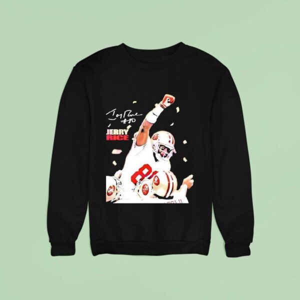 Jerry Rice San Francisco Ers Nfl Wide Receiver Sweatshirt