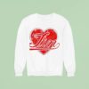 Jin Kim Seokjin Heart Bts Ringer Sweatshirt