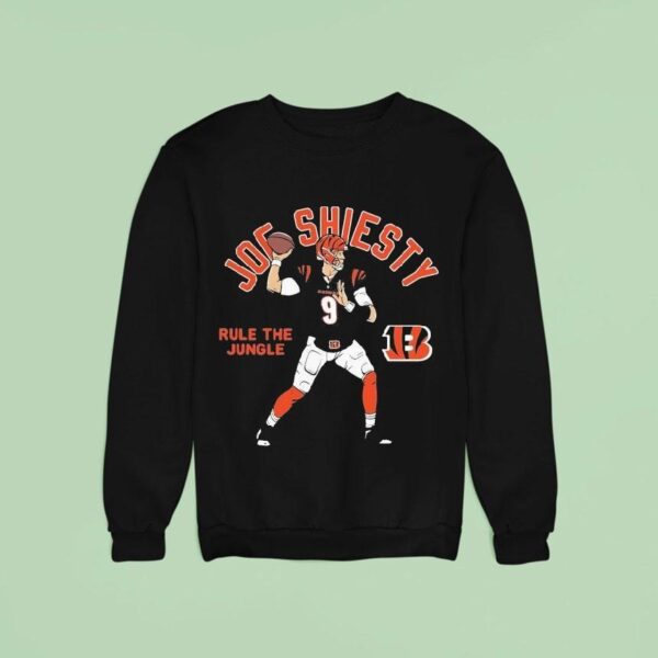Joe Burrow Cincinnati Bengals Player Rule The Jungle Joe Shiesty Sweatshirt