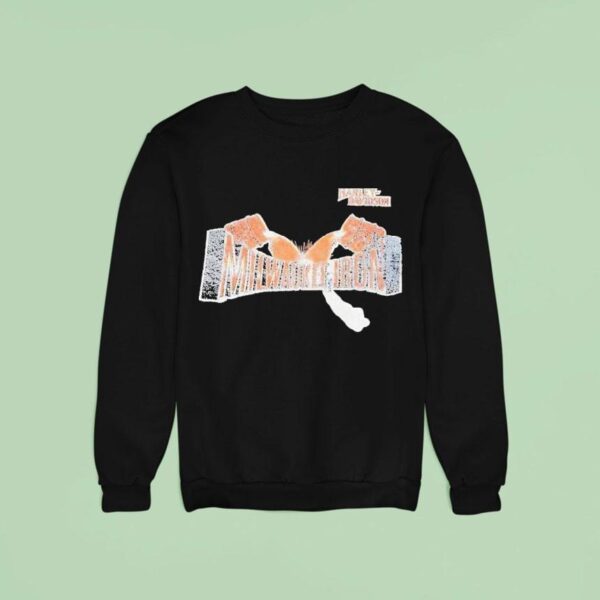 Joe Jonas Wearing Harley Davidson Milwaukee Iron Sweatshirt