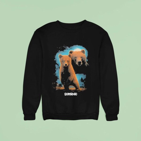 Joseph Zada Wearing Somiedo Bear Sweatshirt