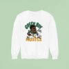 Josh Jacobs Hustle Green Bay Packers Football Signature Cartoon Sweatshirt