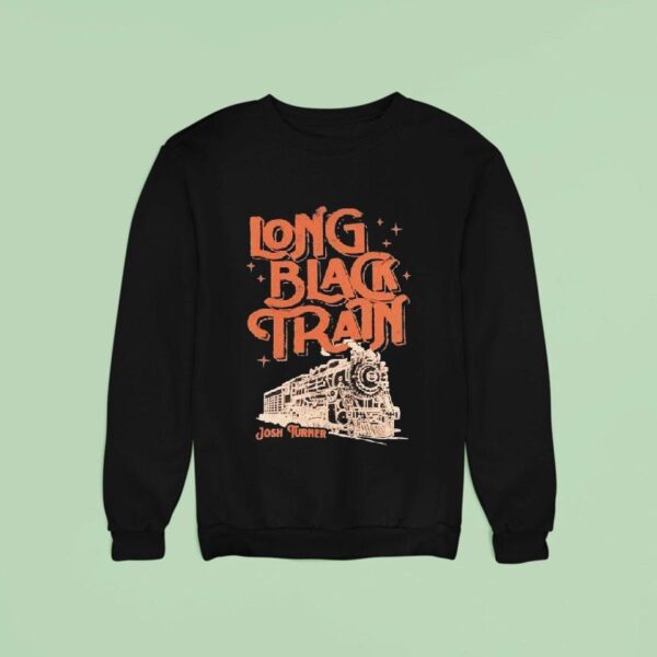 Josh Turner Long Black Train Sweatshirt