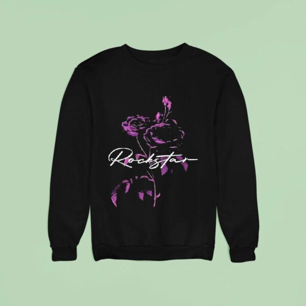 Junior H Sad Boyz X Rockstar Flower Sweatshirt