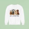 Just A Spooky Paw Dogs Halloween Sweatshirt