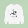 Just Quit It Quitting Smoking Now Greatly Reduces Serious Risks To Your Health Warning Statue Sweatshirt