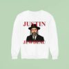 Justin Jewdeau Potrait Parody Sweatshirt