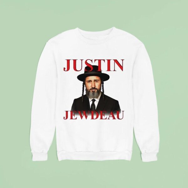 Justin Jewdeau Potrait Parody Sweatshirt