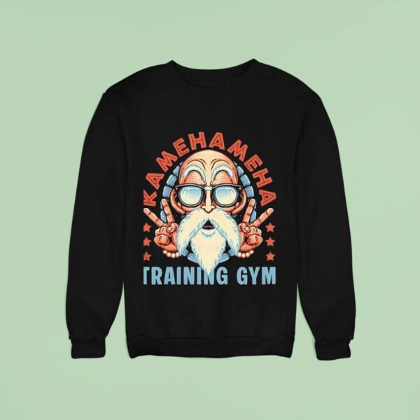 Kamehameha Training Gym Master Roshi And Dragon Ball Sweatshirt