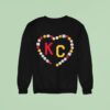 Kansas City Kc Love You Friendship Bracele Sweatshirt