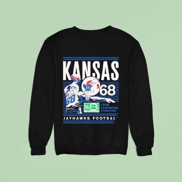 Kansas Jayhawks Football Conference Champions Vintage Sweatshirt
