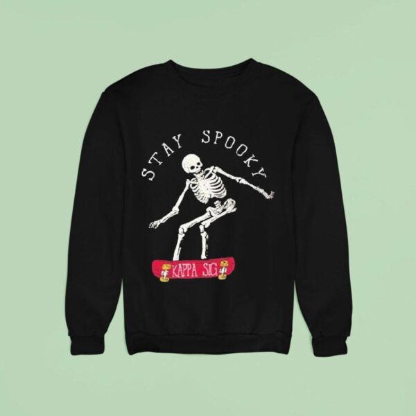 Kappa Sigma Stay Spooky Skeleton Skate Sweatshirt