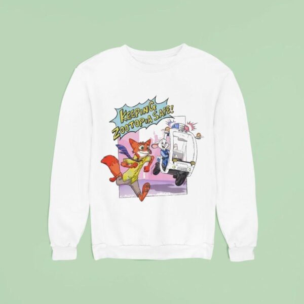 Keeping Zootopia Safe Disney Sweatshirt