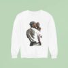 Kendrick Lamar Holding Baby Drake Sweatshirt