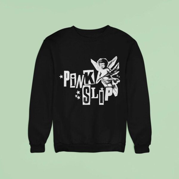 Kerin Cunningham Pink Slip Angel Sweatshirt