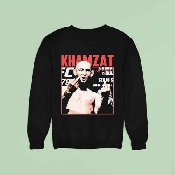 Khamzat Chimaev Middle Finger Sweatshirt