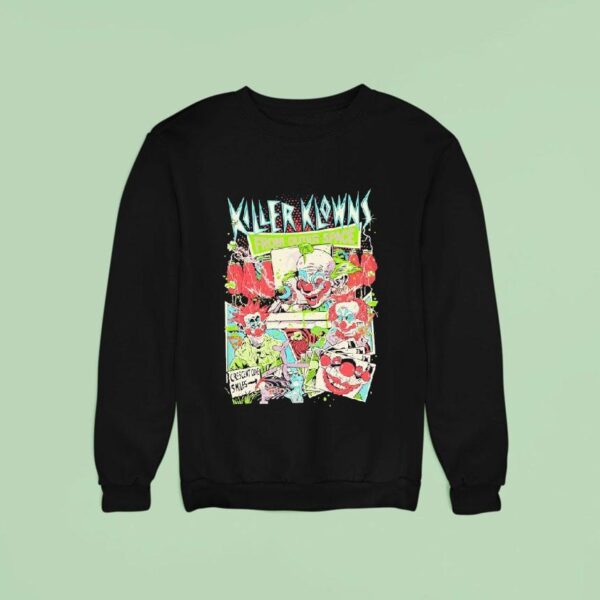 Killer Klowns From Outer Space Crescent Cove Miles Sweatshirt