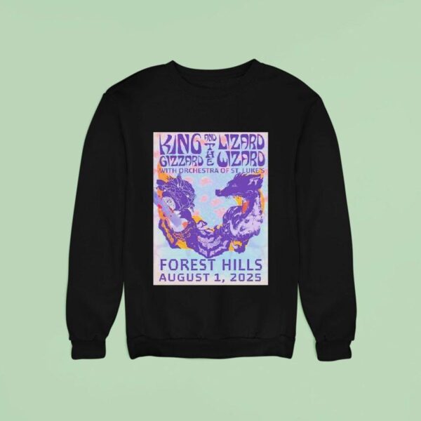 King Gizzard And The Lizard Wizard With Orchestra Of St Luke S Forest Hills Night On August Sweatshirt
