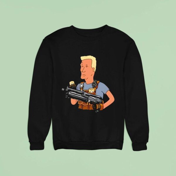 King Of The Hill Tactical Boomhauer Sweatshirt