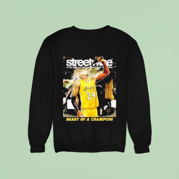 Kobe Bryant Los Angeles Lakers Streetwise Heart Of A Champion Sweatshirt