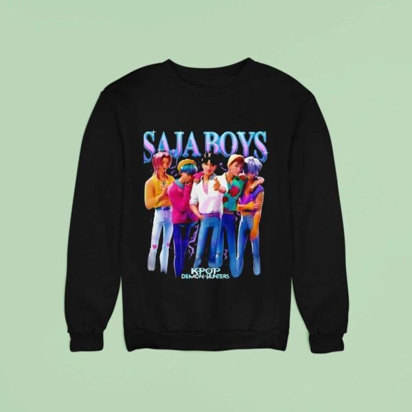 Kpop Demon Hunters Saja Boys Heartthrob Comfort Colors Sweatshirt