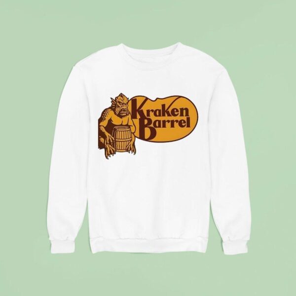 Kraken Barrel Style Cracker Barrel Sweatshirt