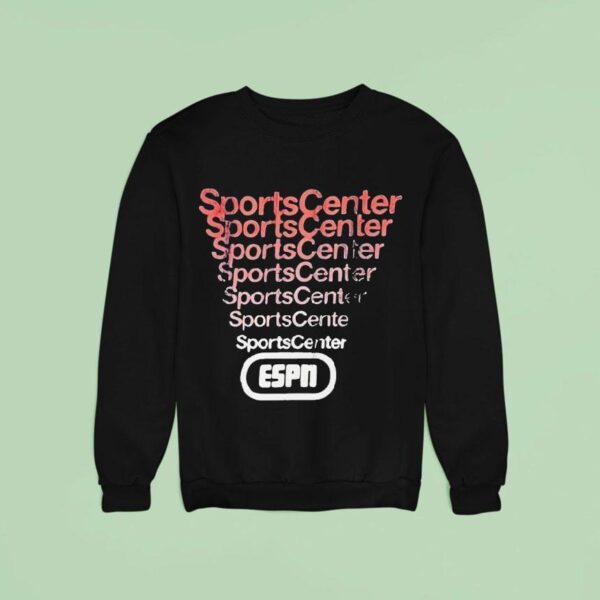 Kyle Brandt Wearing Sports Center Espn Sweatshirt