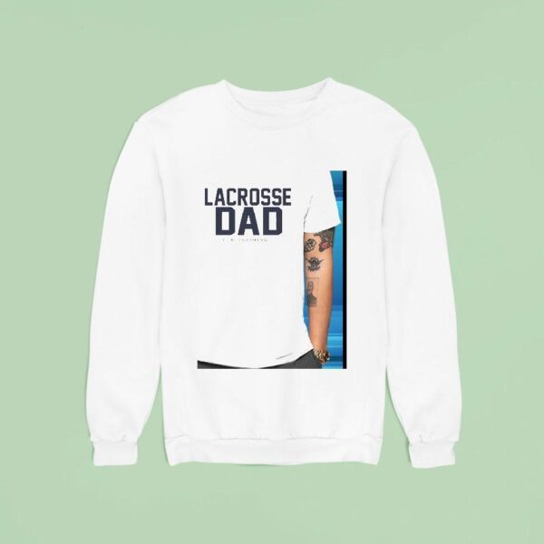 Lacrosse Dad In Training Usa Team Sweatshirt