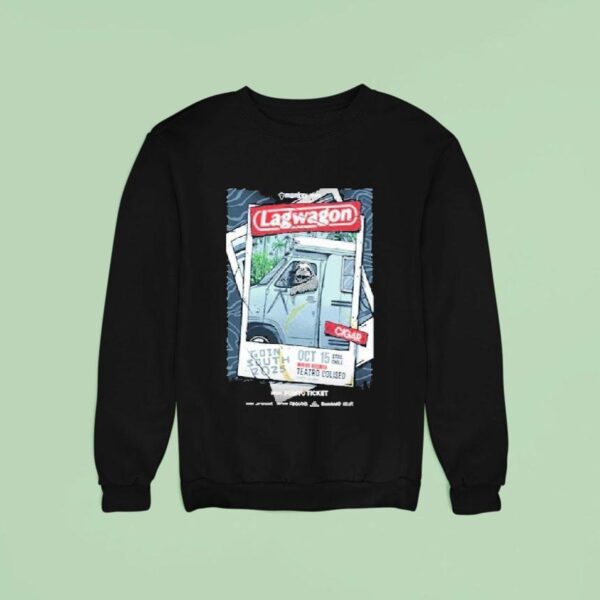 Lagwagon October Santiago De Chile Tour Sweatshirt