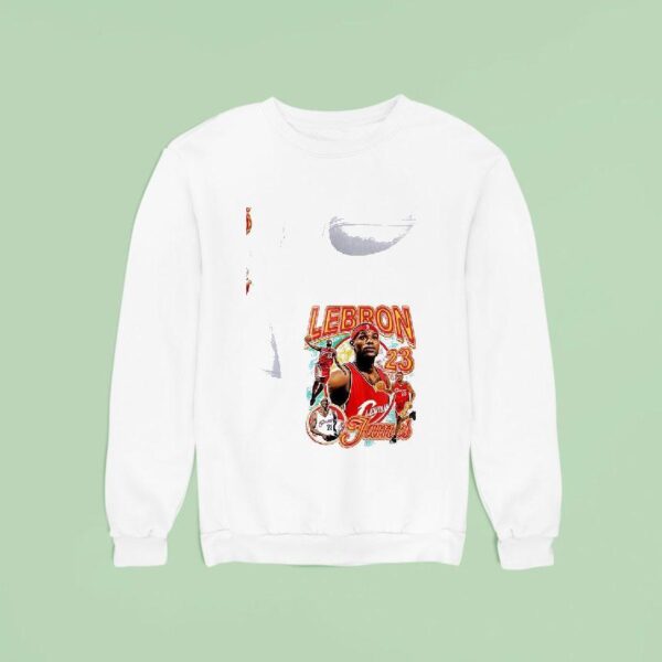 Lebron James King James Just A Kid From Arkon Signature Rings Sweatshirt