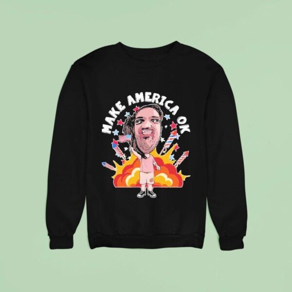 Leigh Mcnasty Make America Ok Sweatshirt