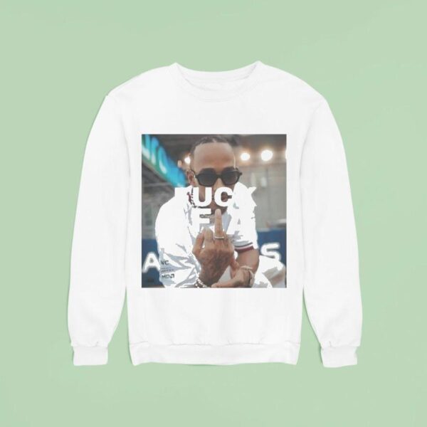Lewis Hamilton Fuck Fia Middle Finger Sweatshirt