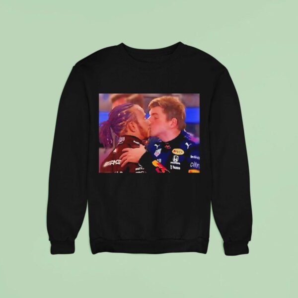 Lewis Hamilton Max Verstappen Kissing Sweatshirt