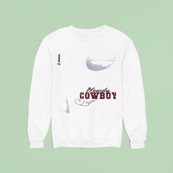 Lexie Hull And Sophie Cunningham Wearing Howdy Cowboy Yeehaw Sweatshirt