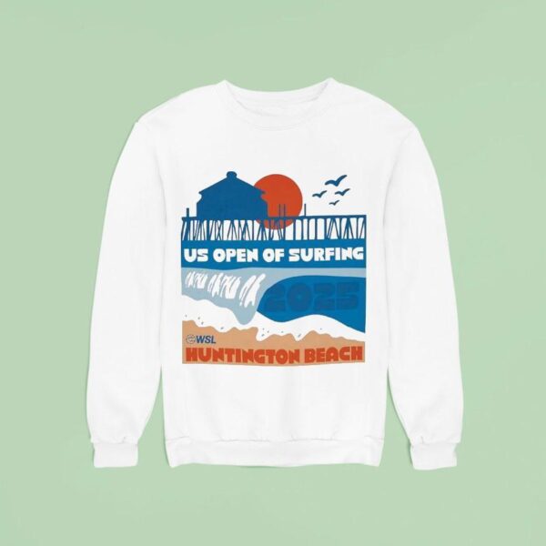 Lexus Us Open Of Surfing Barrel City Huntington Beach Wsl Sweatshirt