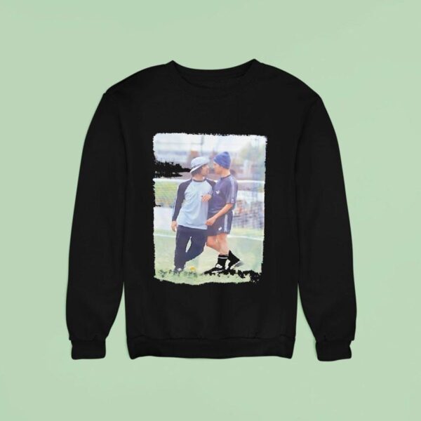 Liam Gallagher And Damon Albarn Photo Sweatshirt