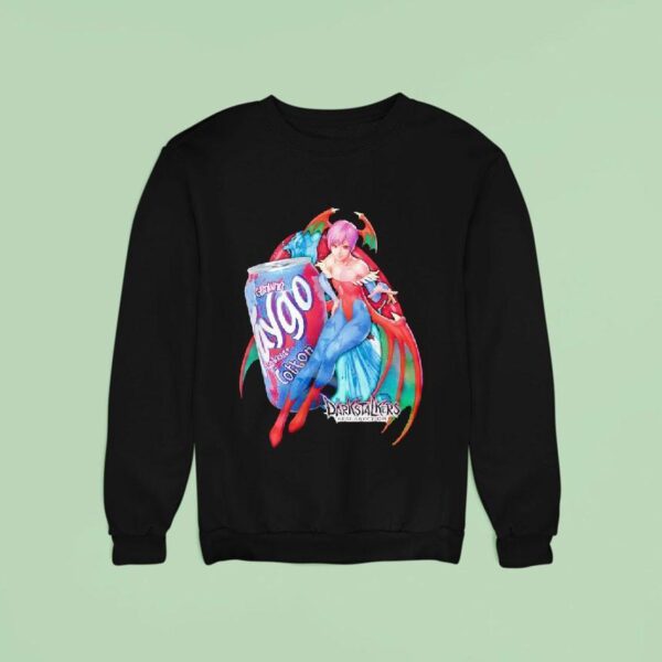 Lilith Genlline Faygo Deelicious Cotton Darkstalkers Reurection Sweatshirt