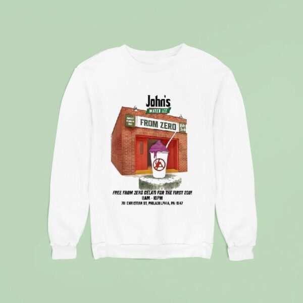 Linkin Park From Zero World Tour Raspberry Gelato St John S Water Ice Philadelphia August Even Sweatshirt