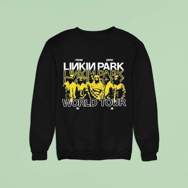 Linkin Park From Zero World Tour Boston Massachusetts Night At Td Garden On July Sweatshirt