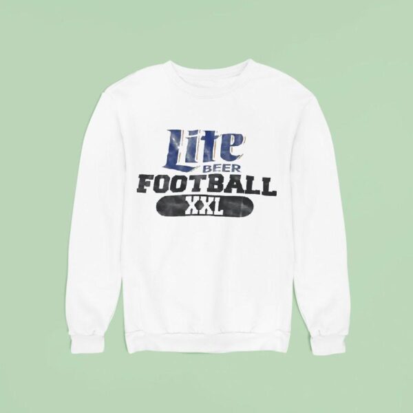Lite Beer Football Xxl Sweatshirt