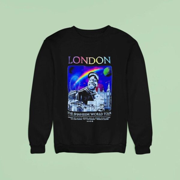 London The Shaheem World Tour Vintage Sweatshirt
