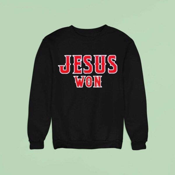 Los Angeles Angels Jesus Won Sweatshirt