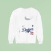 Los Angeles Dodgers X Kim Seokjin Bts Art Signature Sweatshirt