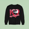 Louise Verneuil Wearing Alex Turner I Love My Boyfriend Sweatshirt