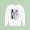 Loyle Carner Hopefully White Table Top Sweatshirt